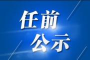 安徽公示丁伯明、王连贵、储晓焱、关传兵、徐雄5人(简历)