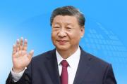 习近平抵达阿斯塔纳出席上海合作组织成员国元首理事会第二十四次会议并对哈萨克斯坦进行国事访问